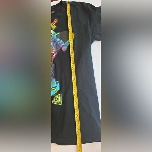 Scooby Doo T-Shirt Men’s Medium “Crayon Scribbles” Scooby Black Vintage - Picture 5 of 7